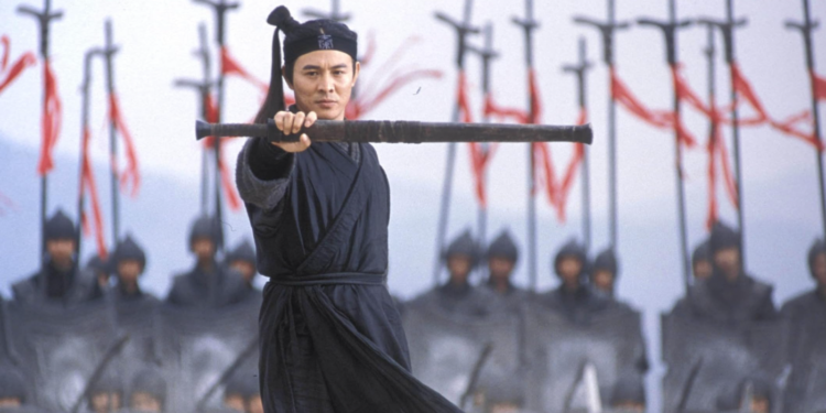 Jet Li in Hero (2002)