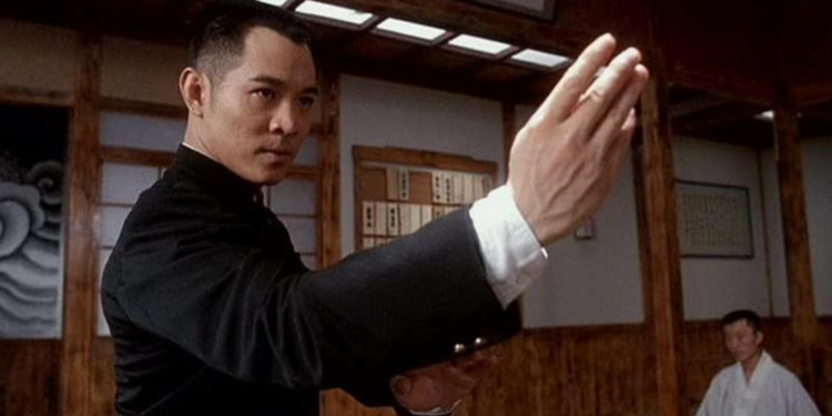 Jet Li in Fist of Legend (1994)