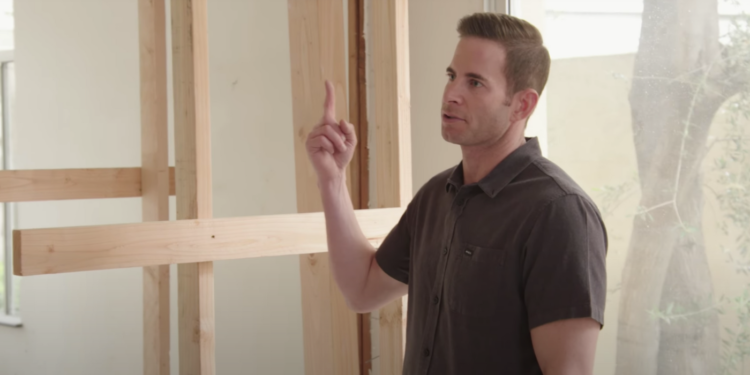 Tarek El Moussa Visiting a Property