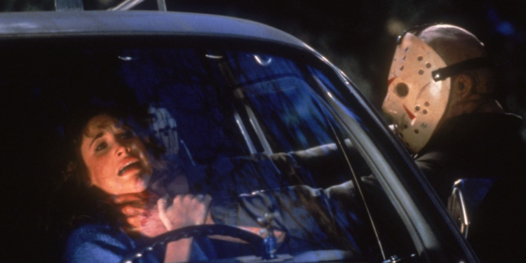 Richard Brooker and Dana Kimmell in Friday the 13th: Part III (1982)