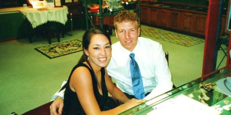 Young Chip and Joanna Gaines