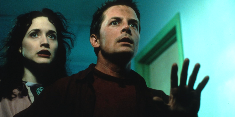 Michael J. Fox and Trini Alvarado in The Frighteners (1996)