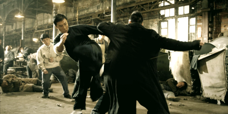 Siu-Wong Fan, Donnie Yen, and Calvin Ka-Sing Cheng in Ip Man (2008)