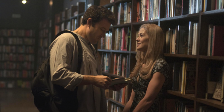 Ben Affleck and Rosamund Pike in Gone Girl (2014)