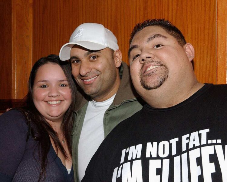 Gabriel Iglesias and Claudia and a friend