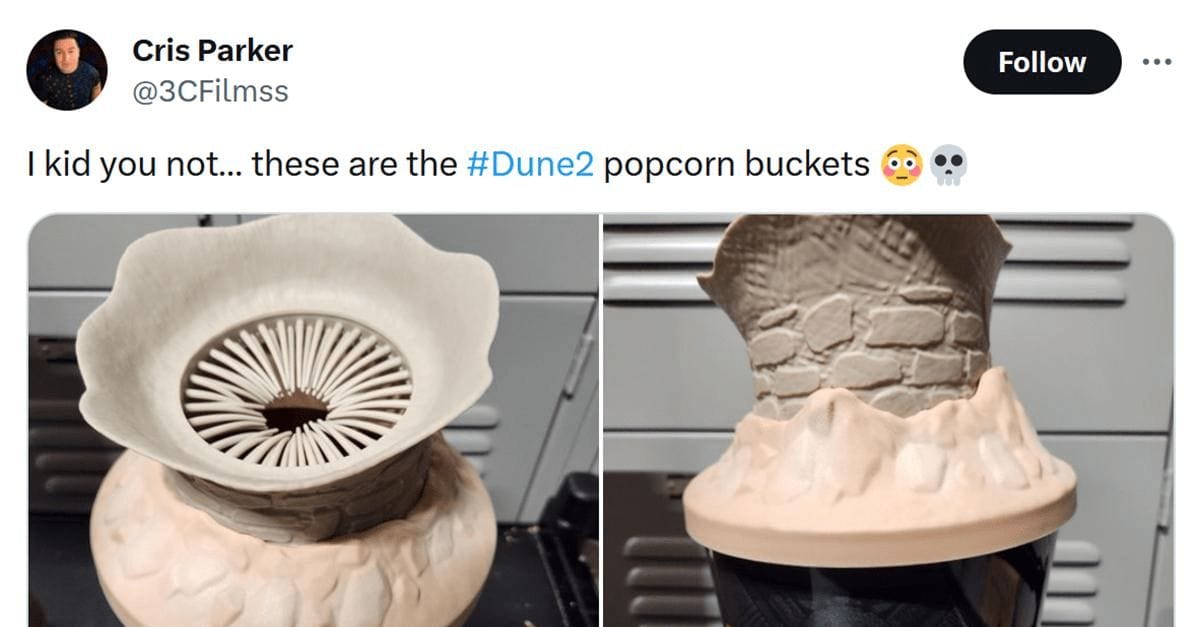 7 Wild Opinions About the Dune 2 Popcorn Bucket TVovermind