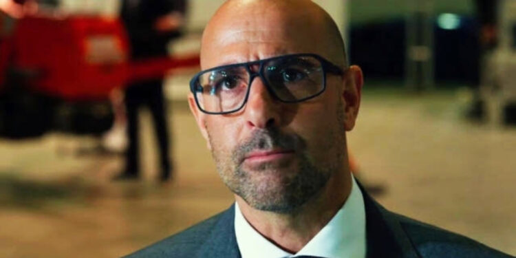 Stanley Tucci in Transformers: Age of Extinction