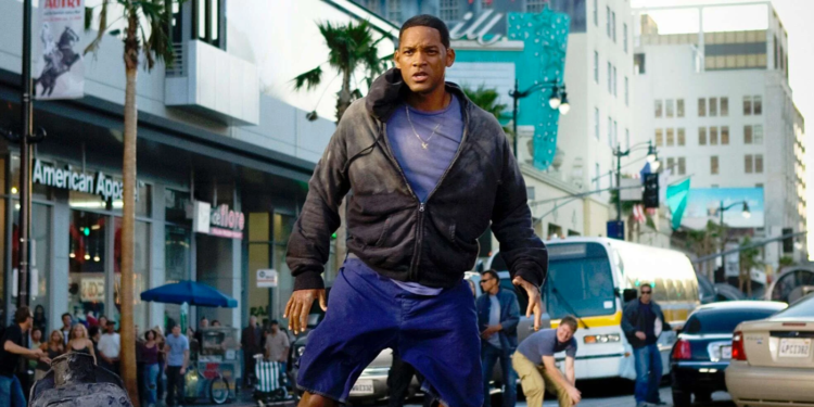 Will Smith in Hancock (2008)