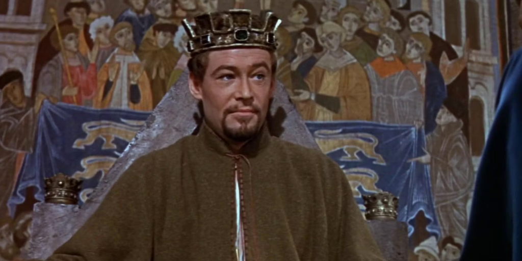 Peter O'Toole as King Henry II