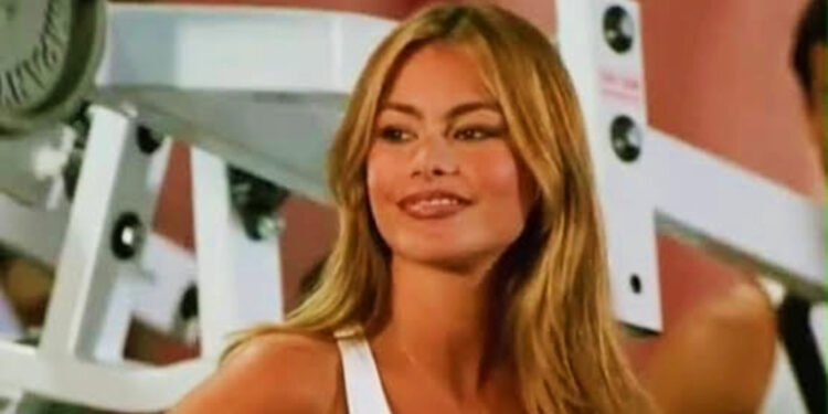 Young Sofia Vergara modeling