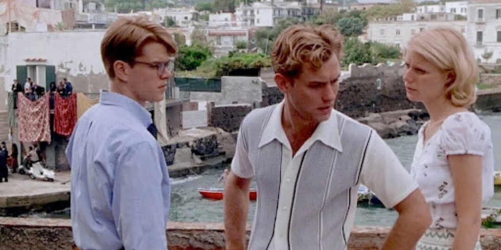 Jude Law, Matt Damon, and Gwyneth Paltrow in The Talented Mr. Ripley (1999)