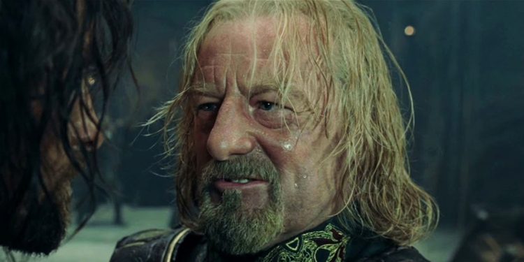 Bernard Hill as Théoden in The Lord of the Rings
