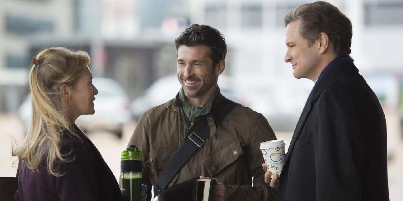 Colin Firth Renée Zellweger and Patrick Dempsey in Bridget Joness Baby 2016