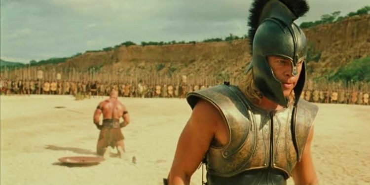 Nathan Jones in Troy movie