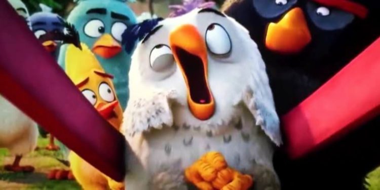 Tony Hale as Cyrus in The Angry Birds Movie