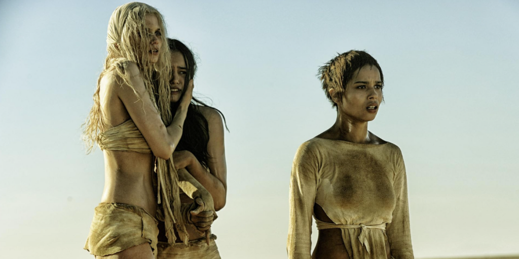 Zoe Kravitz, Abbey Lee, and Courtney Eaton in Mad Max: Fury Road (2015)