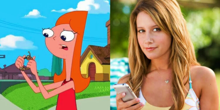 Ashley Tisdale as Candace in Phineas and Ferb