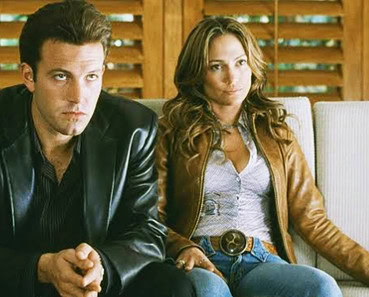 Ben Affleck and Jennifer Lopez in Gigli movie