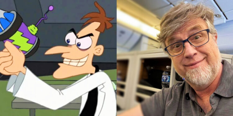 Dan Povenmire as Dr. Doofenshmirtz in Phineas and Ferb