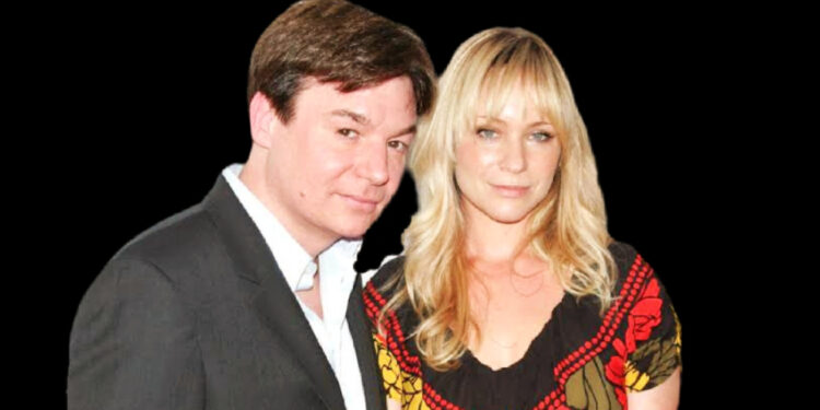 Mike Myers and wife, Kelly Tisdale