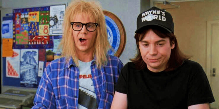 Mike Myers in Wayne's World movie