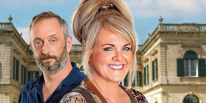 Sally Lindsay and Steve Edge in The Madame Blance Mysteries