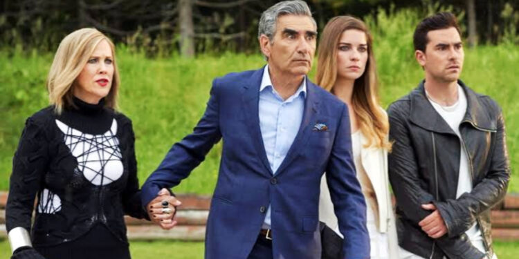 The Rose family in Schitt's Creek