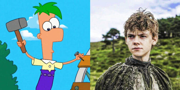 Thomas Brodie-Sangster as Ferb in Phineas and Ferb