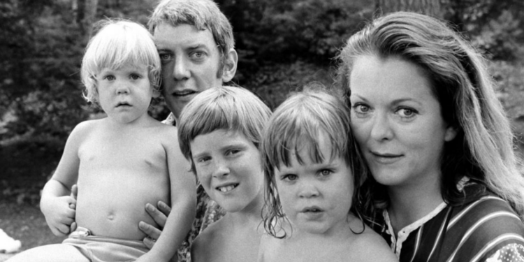 Donald Sutherland and Family