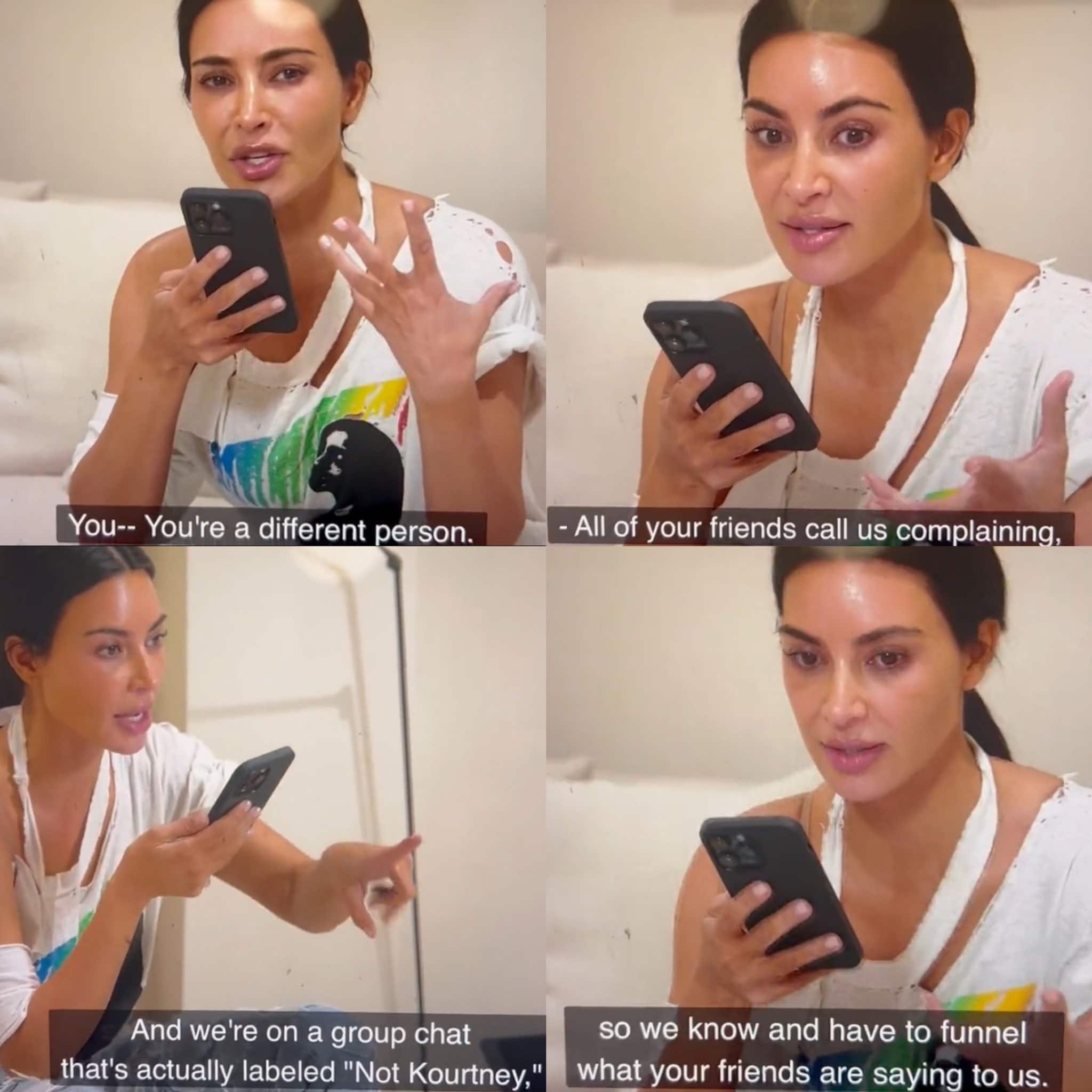 Kourtney Kardashian Discusses Feud with Kim and Their Journey to Reconciliation