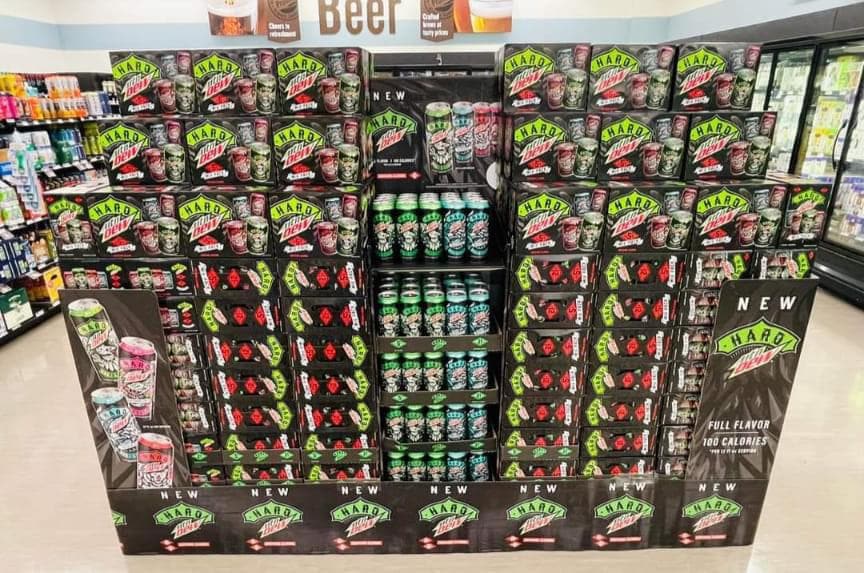 Hard Mountain Dew Alcoholic Beverages Hit Pennsylvania Retail Shelves