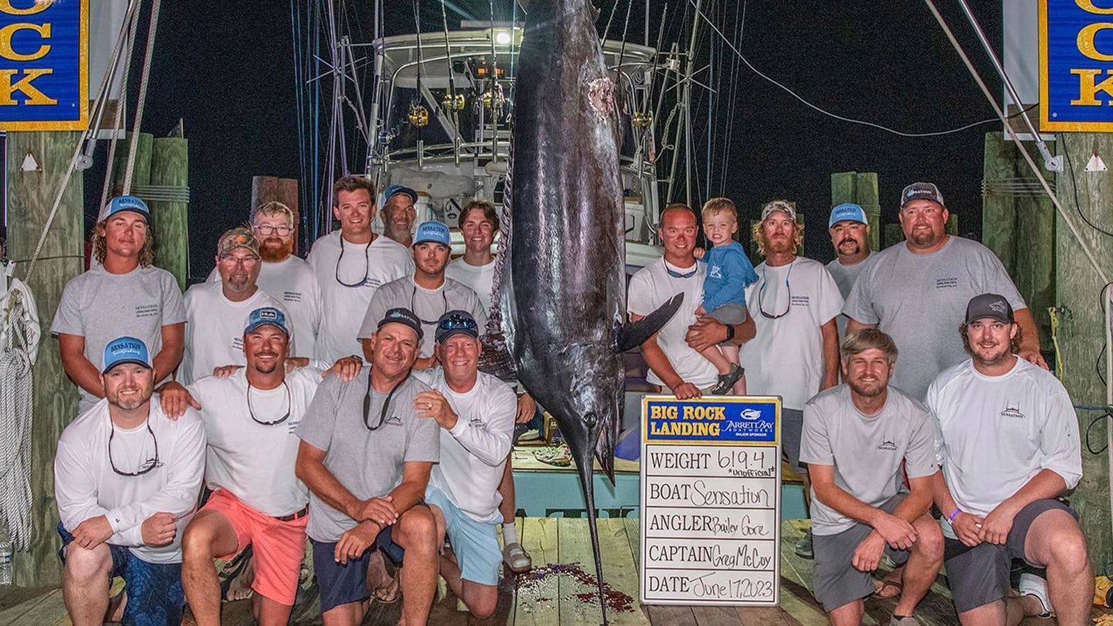 North Carolina Fishing Team Wins $1.7M at Big Rock Blue Marlin Tournament with 504-Pound Catch