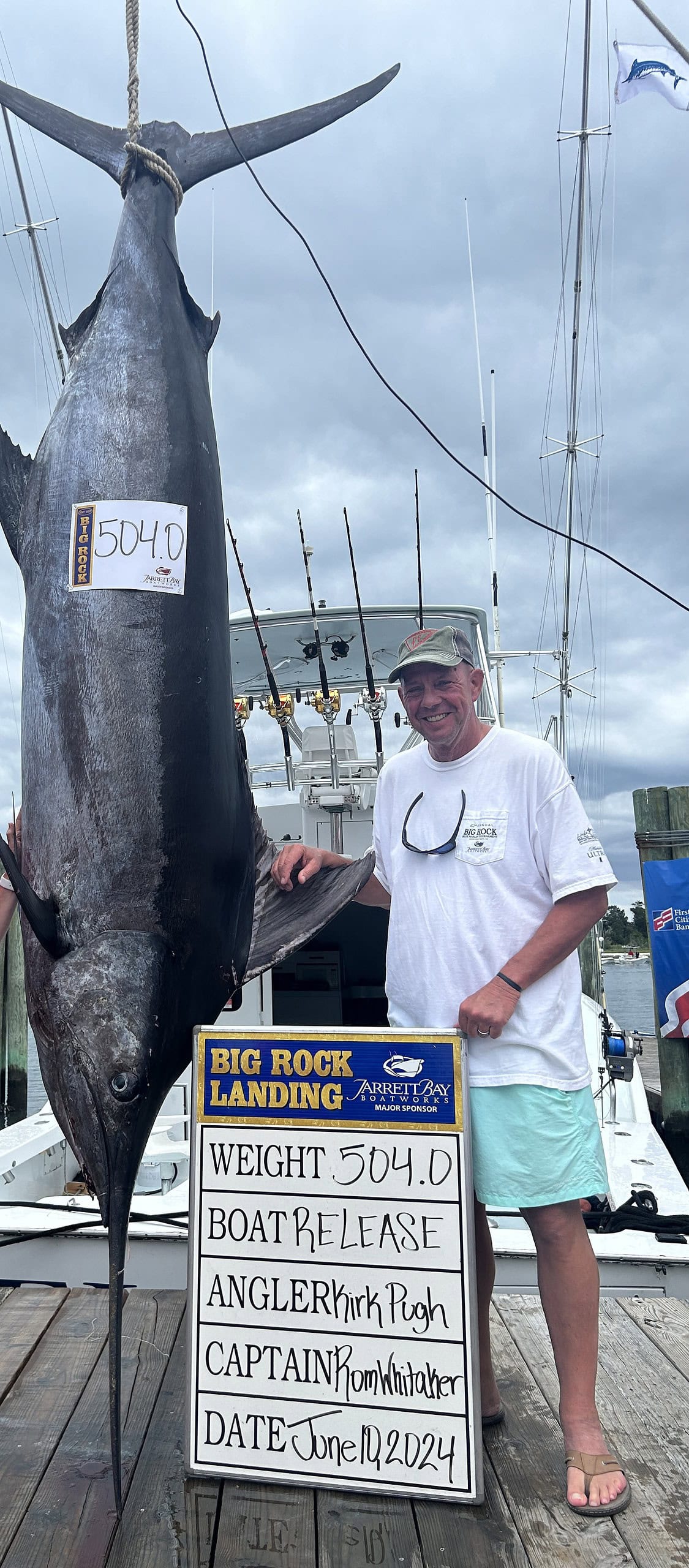 North Carolina Team Lands 504-Pound Blue Marlin to Win $1.7M at Big Rock Tournament