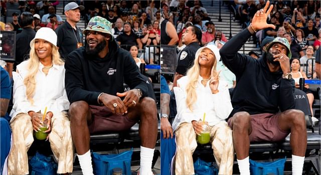 LeBron and Savannah James Shine at WNBA Games Amid NBA Ownership Talks