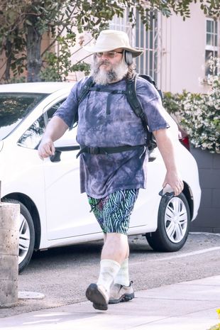 Jack Black&#8217;s Quirky New Look on an LA Stroll Amid Political Controversy