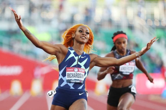 Sha&#8217;Carri Richardson Advances Toward Paris Olympics with Fastest 100m Time in Trials