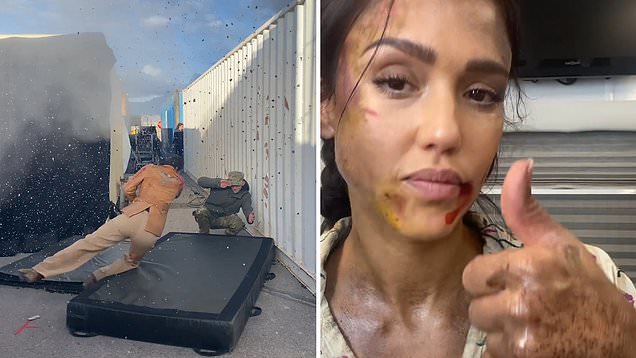 Jessica Alba Embraces Grit in New Action Film Trigger Warning