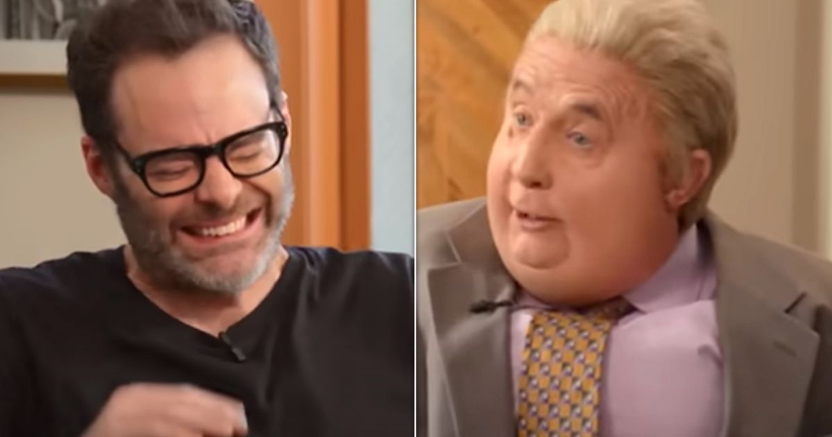 Bill Hader Breaks Character in Hilarious Jiminy Glick Interview