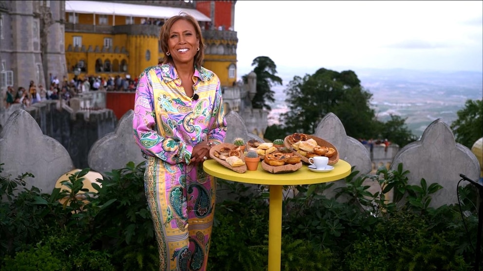 Robin Roberts Enjoys Portuguese Culture and Cuisine During GMA Assignment