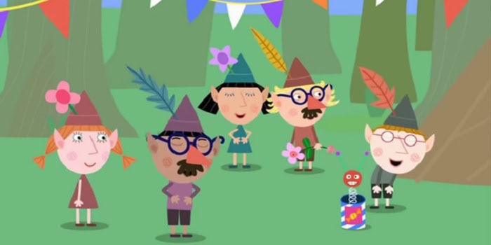 A scene from Ben and Holly's Little Kingdom