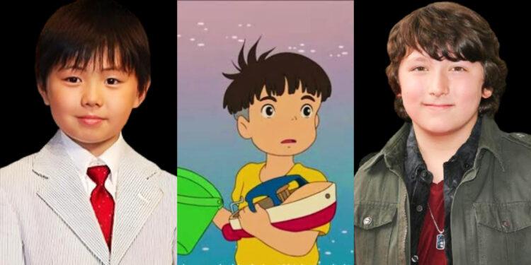 Hiroki Doi & Frankie Jonas as Sōsuke in Ponyo