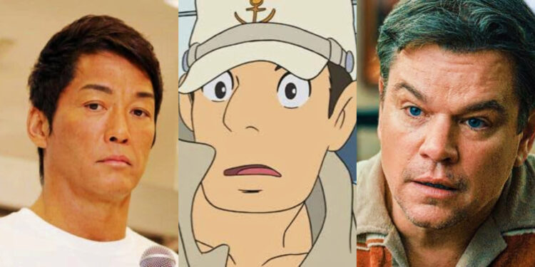 Kazushige Nagashima & Matt Damon as Kōichi