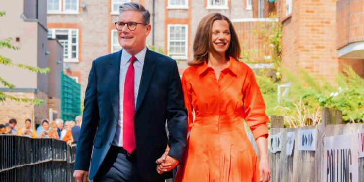 Keir Starmer and wife, Victoria Alexander