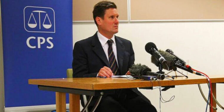 Keir Starmer as CPS and Director of Public Prosecu