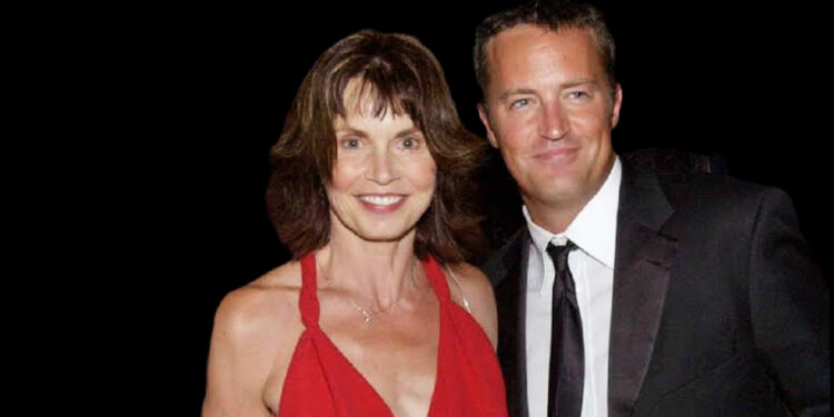 Matthew Perry and his mother, Suzanne Langford