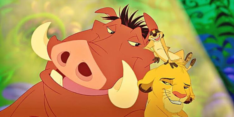 Pumbaa in The Lion King