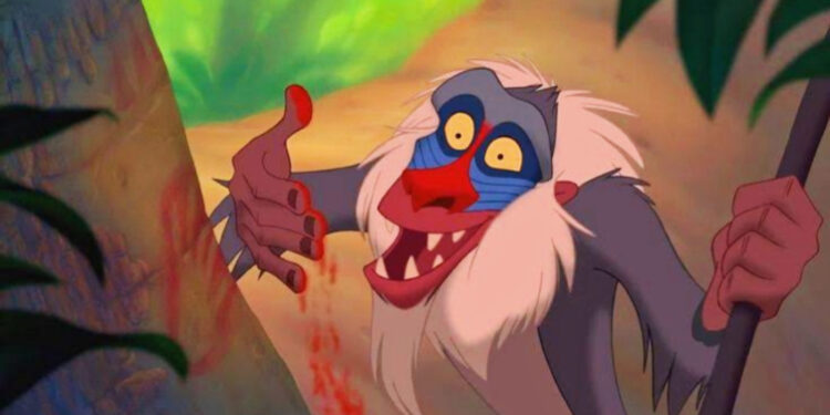 Rafiki in The Lion King