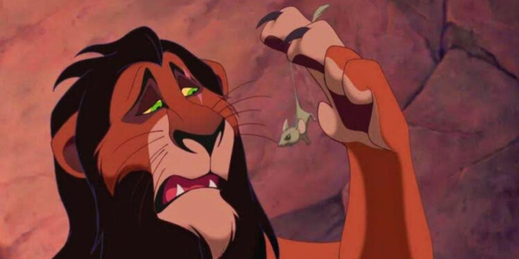 Scar in The Lion King