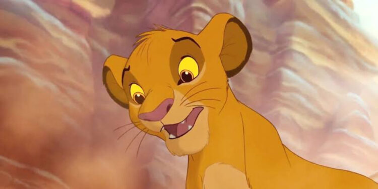 Simba in The Lion King