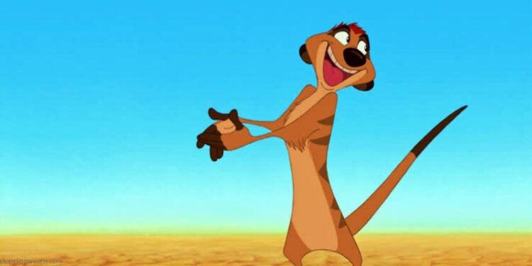 Timon in The Lion King